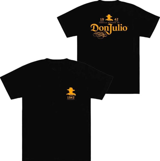 Don Julio T-shirt - 2 Side - Wear It Your Way - Color Choices For You - Extensive Size Options - Trendy To Timeless - Streetwear Esentials, Classic Cotton Short Sleeve Top For Men, For Women