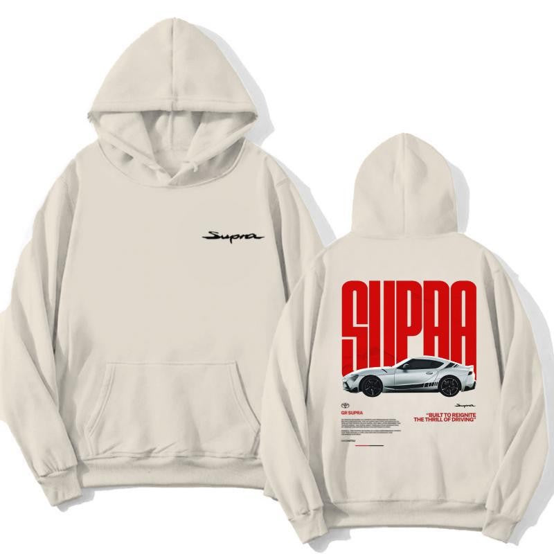 GR Supra Toyota Hoodie, T-Shirt, Sweater, Shirt For Men, for Women, Car Enthusiast Shirt, Car Clothing Classic Cotton graphic  hoodies