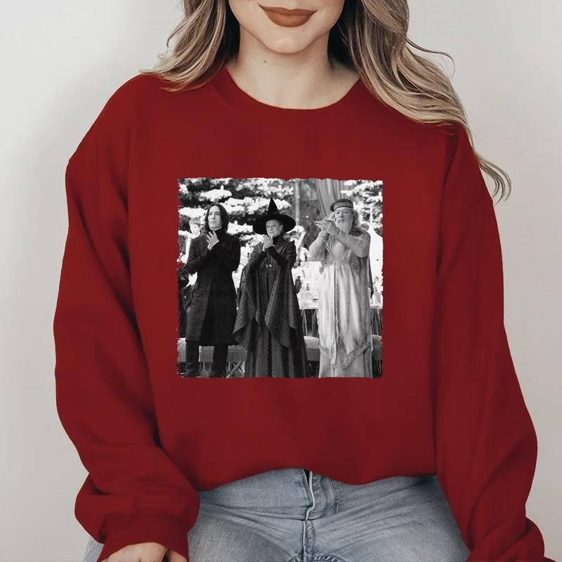 HP Professors In Paradise, Rest In Peace McGonagall Professor, Albus Dumbledore Professor, Severus Snape Professor Unisex Shirt Cotton Relaxed Fit, Dame Maggie Smith T-Shirt, Harry Sweatshirt Hoodie