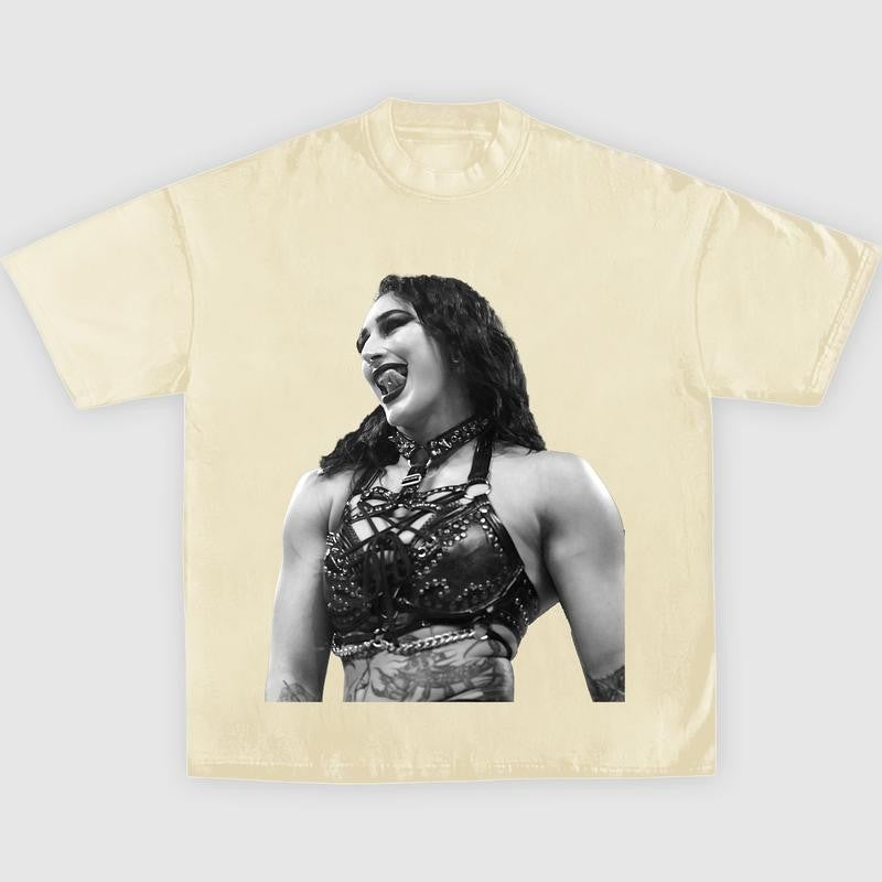 RHEA RIPLEY V4 TEE Wrestling Tee, Wrestling Graphic Tee, WWE Shirt, Sports T-shirt, Wrestling Gift, Gift for Him Gift For Her Hoodie Sweatshirt