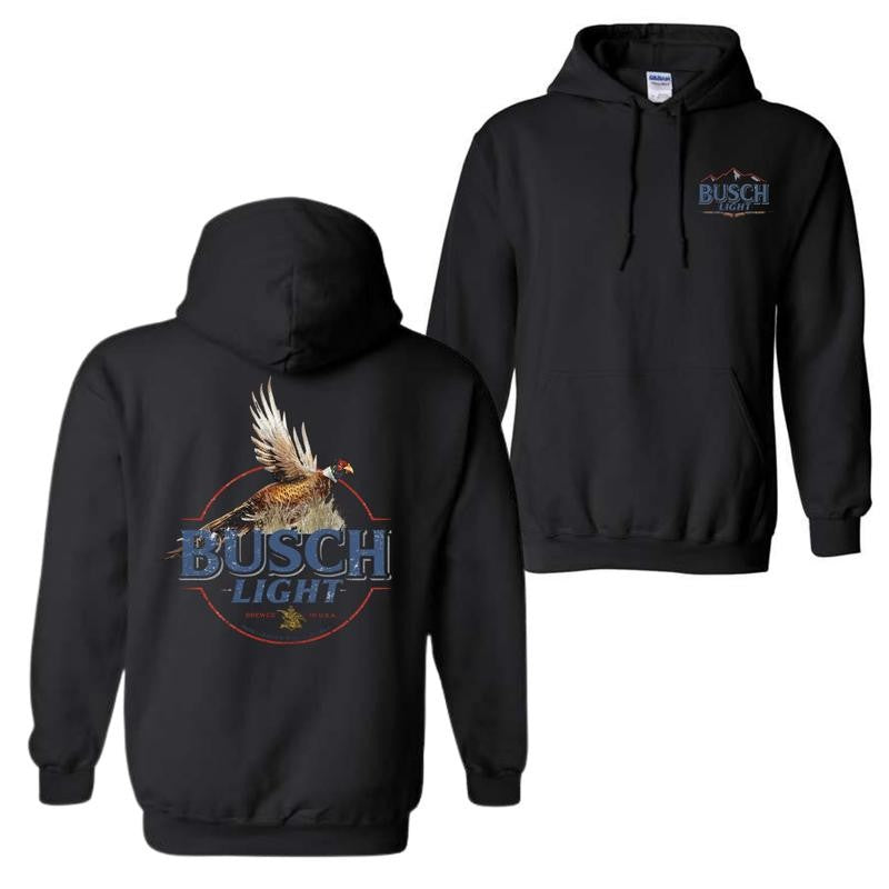 Busch Light Pheasant Hoodie, Busch Light Hunting Shirt, Beer Shirt, Hunting Shirt, Gifts for Him, Holiday Gift Ideas