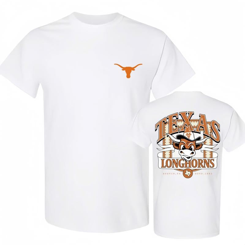 Vintage Texas Longhorns NCAA Final Four Unisex T-shirt/Hoodie, Vintage for Men and Women, Unisex Vintage Crewneck