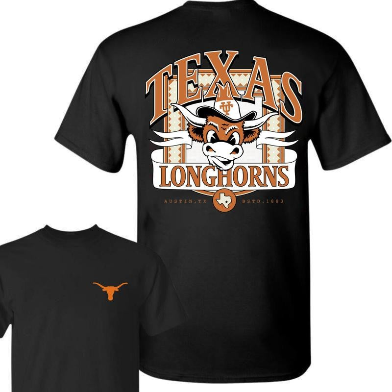 Vintage Texas Longhorns NCAA Final Four Unisex T-shirt/Hoodie, Vintage for Men and Women, Unisex Vintage Crewneck
