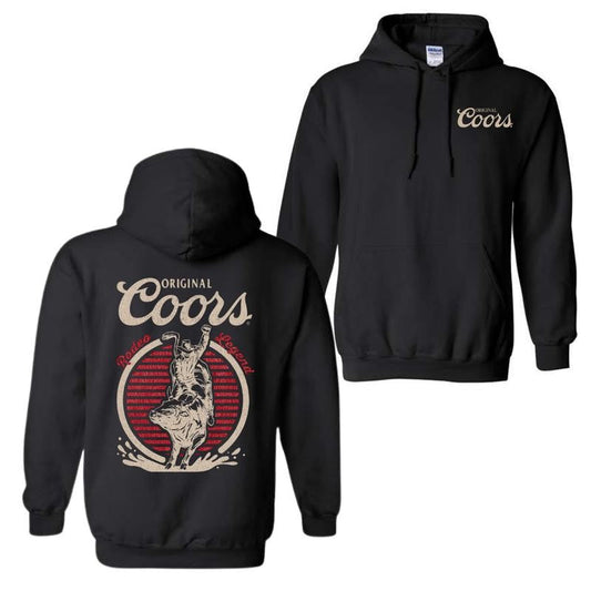 Original Coors Rodeo Legend Shirt, Unisex Hoodie, Full Size, Full Color Hoodie, For Men, For Women