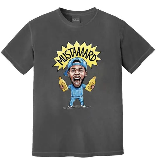 Mustard TV Off K3ndr1ck L@m@r GNX Vintage Tee Shirt Cotton Streetwear Hip Hop Rapper