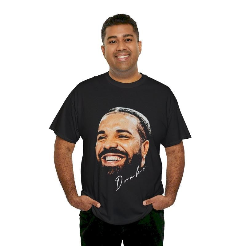 Drake 90s Vintage Shirt, Dizzy Rap Tee, Hiphop Bootleg Rap T-Shirt, Concert Unisex, Retro Graphic Print Casual Classic Menswear Cotton Top Comfy Smooth Streetwear Tshirt