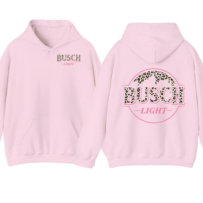 Busch Light Leopart Logo Hoodie and T-shirt, 2 side - Busch Light Hoodie, Unisex Appeal, Every Color Available, For Men & For Women Hoodie