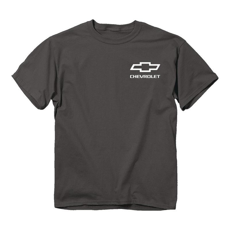 Chevrolet - Buck Wear Chevy Camo Accent Flag T-shirt, From Classic To Bright, Trendy & Comfortable, Unisex Designs, Classic Cotton, Menswear Top