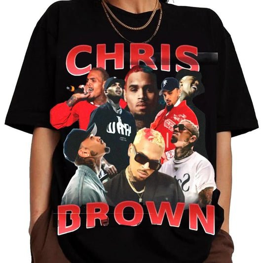 Vintage 90s Style Chr1s Br0wn Shirt, Chr1s Brown Fans Shirt