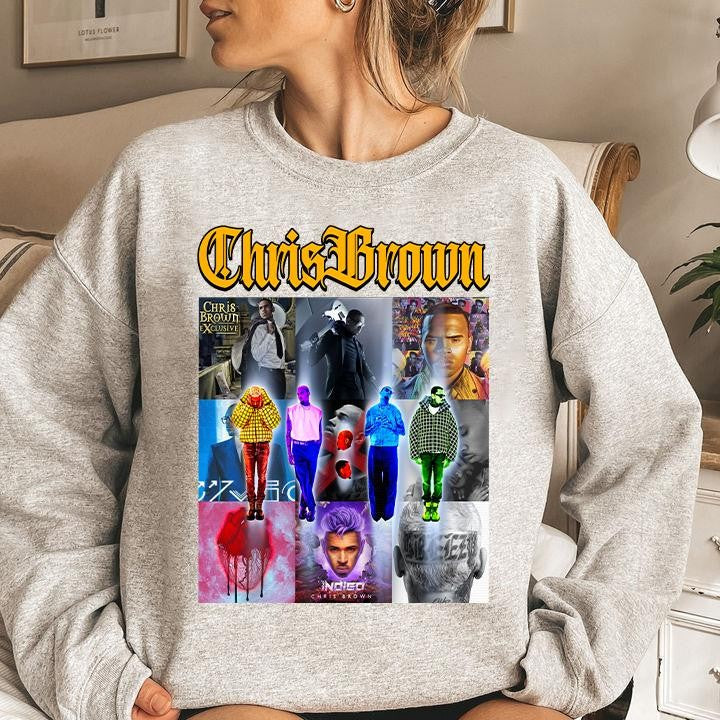 Chris Br0wn 11:11 Tour 2024 Fans 90s Rap Shirt