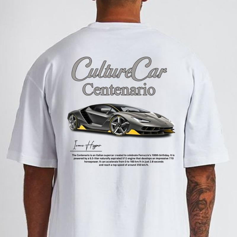 Lamborghini Centenario T-shirt, Hoodie, Sweater, Car Enthusiast Shirt, Car Clothing, Unisex, Vintage car shirt