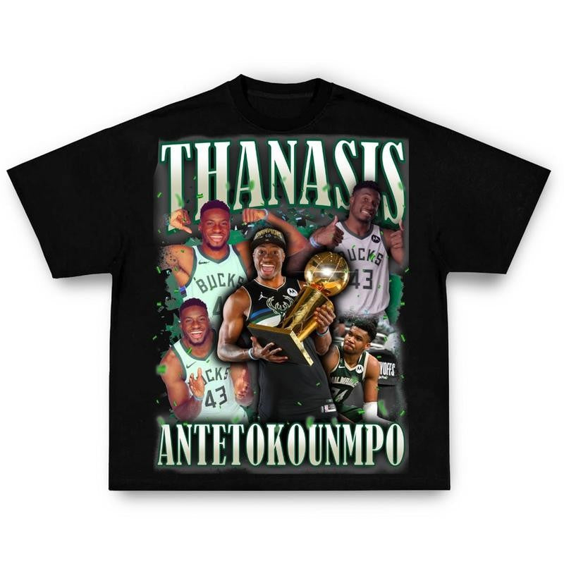 Thanasis Antetokounmpo Graphic Tee _- Streetwear