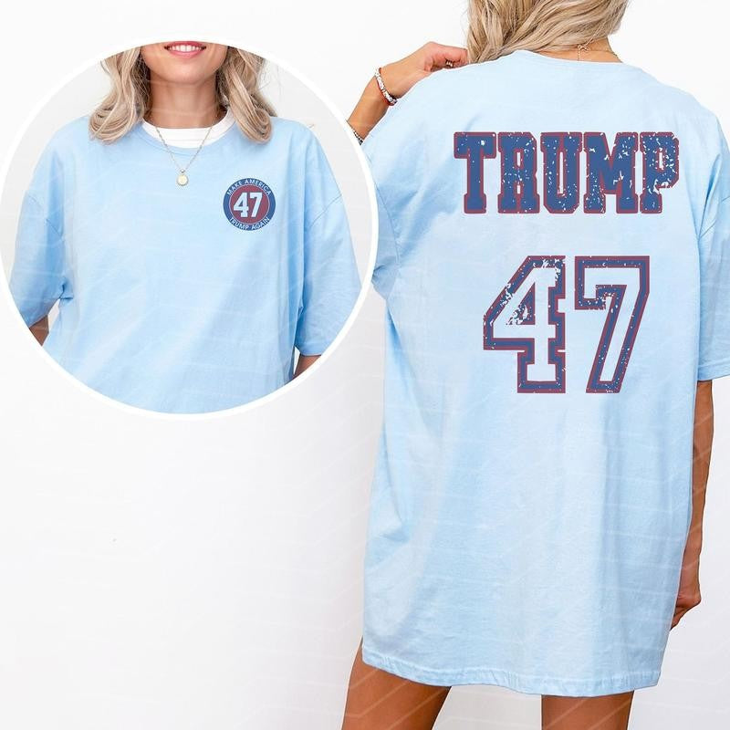 Trump 47 47th President shirt, Trump Support Unisex shirt, Election 2024 tee, Daddy's home shirt