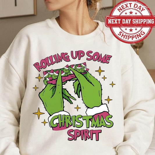 Christmas Spirit Funny Gr Sweatshirt Gift