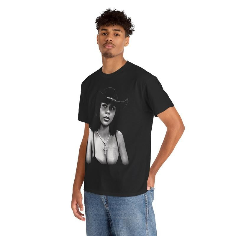 Mariah the Scientist Inspired  Hiphop Graphic Tee Casual Classic Cotton Menswear Top Rap Tshirt Streetwear Rapper Shortsleeve T-Shirt Crewneck