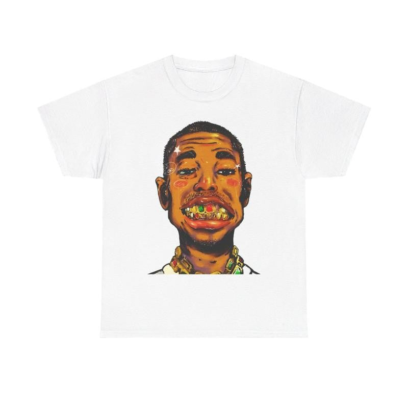 Pharrell Inspired Retro Vintage Grill Rap Y2k 90s Hip-Hop Vibes Heavy Cotton Graphic T-Shirt Tshirt Shirt HipHop RNB Tee Casual Menswear Top Streetwear Classic Comfy Underwear