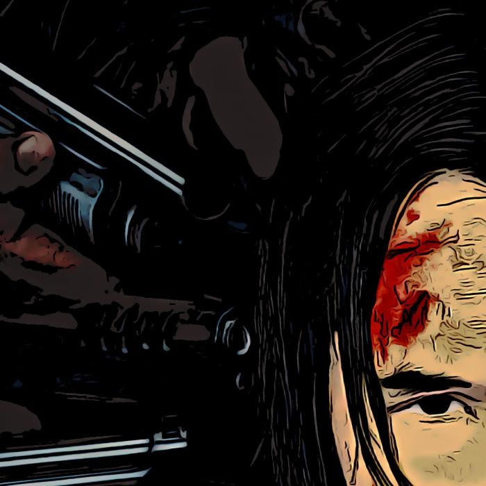 John Wick Keanu Reeves Comic Vintage Style Graphic Design T-Shirt Crewneck Cotton