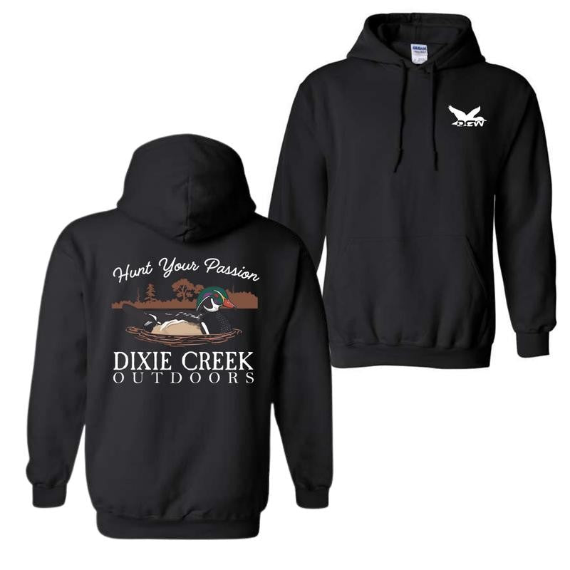 Dixie Creek Outdoors Hunt Your Passion Hoodie And T-shirt, Woodrow Shirt, Unisex Hoodie For Men and Women
