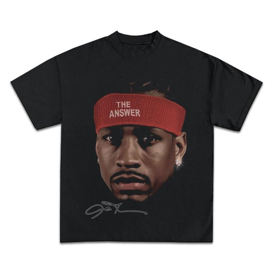 ALLEN IVERSON GRAPHIC BOOTLEG T-SHIRT - STREETWEAR