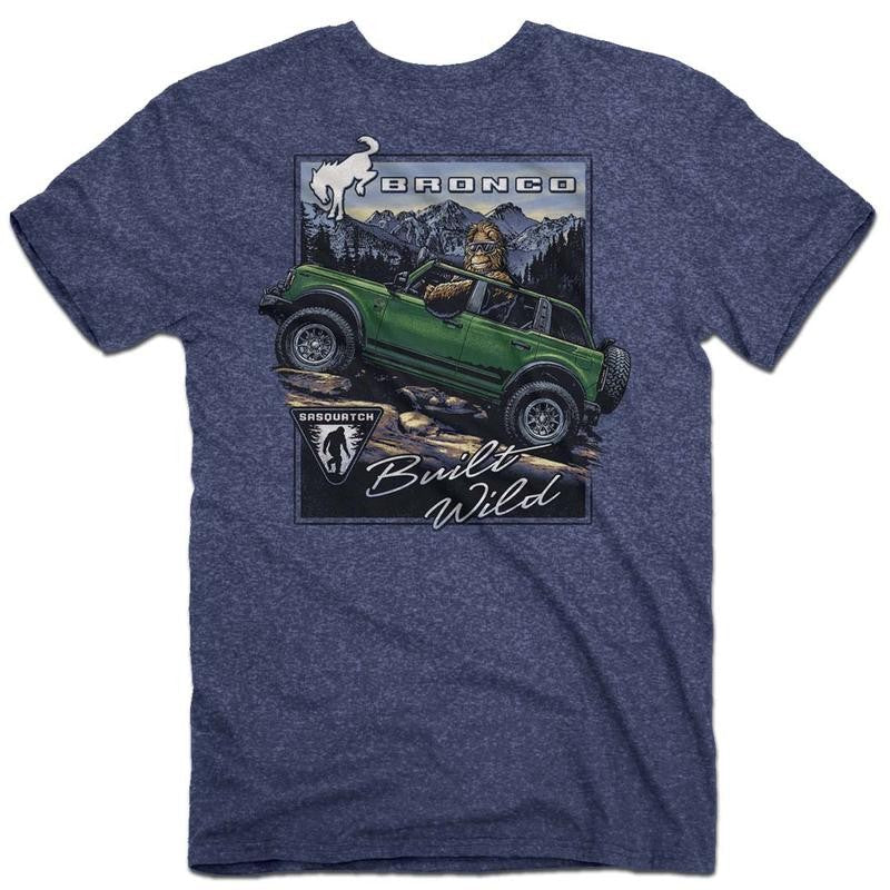 Ford Bronco - Sasquatch T-shirt, High-performance Clothing, Fashion Selections For All Occasions, Unisex Cotton Menswear