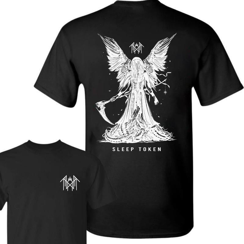 Sleep Token Band Hoodie/T-Shirts Unique Design with Double Side Hoodie/T-Shirts Vintage Style Unisex T-shirt/Hoodie, Vintage for Men and Women