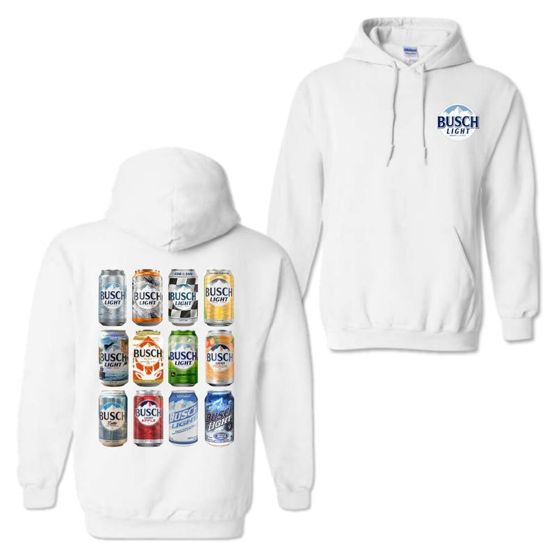 Busch Light Full Hoodie and T-shirt, Funny Shirt, Unisex Hoodie For Men and Woman