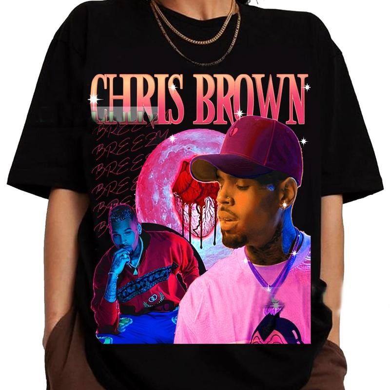 Vintage Chr1s Br0wn 2024 Album Merch Tour Shirt