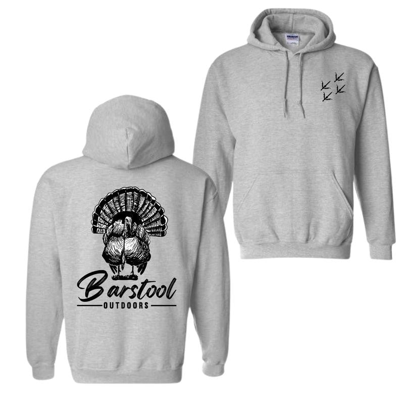 Barstool Outdoors Turkey Pocket Hoodie, Gift For Men And Women, Trendy Hoodie
