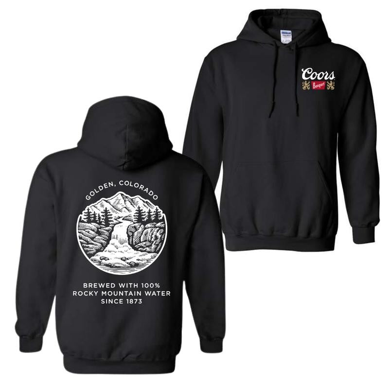 Coors Banquet Beer Golden Colorado Hoodie, Unisex Hoodie, For Men, For Women