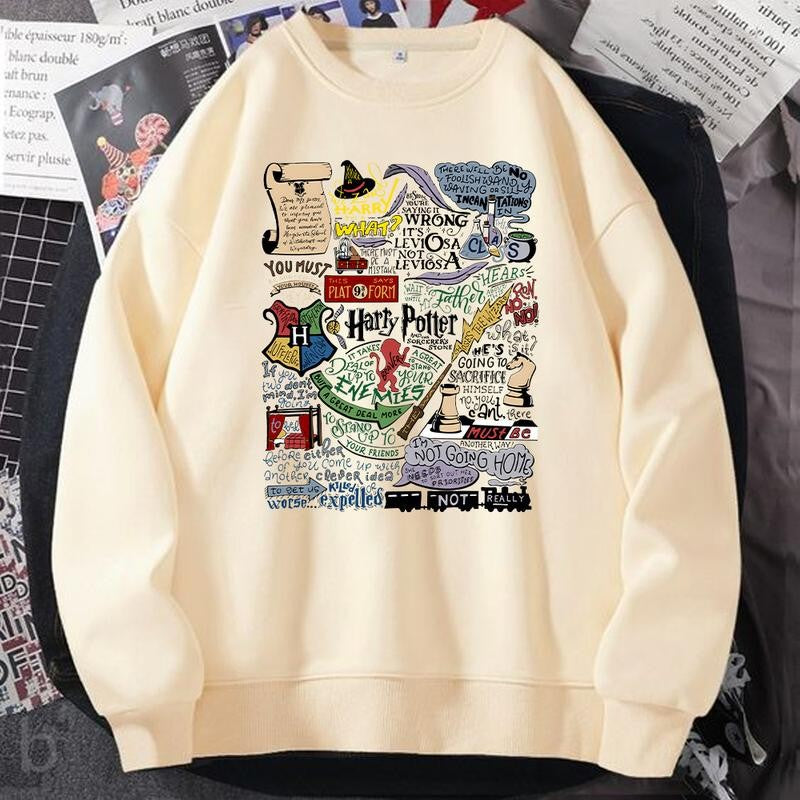 HP Quotes Chaper 1 Sweatshirt, HP Quotes Unisex Hoodie, Potterhead Shirt, Hogwarts Unisex Tee, Hogwarts T-shirt, gift for fan, Cotton Fit, For Men, For Women wizard house harry potter