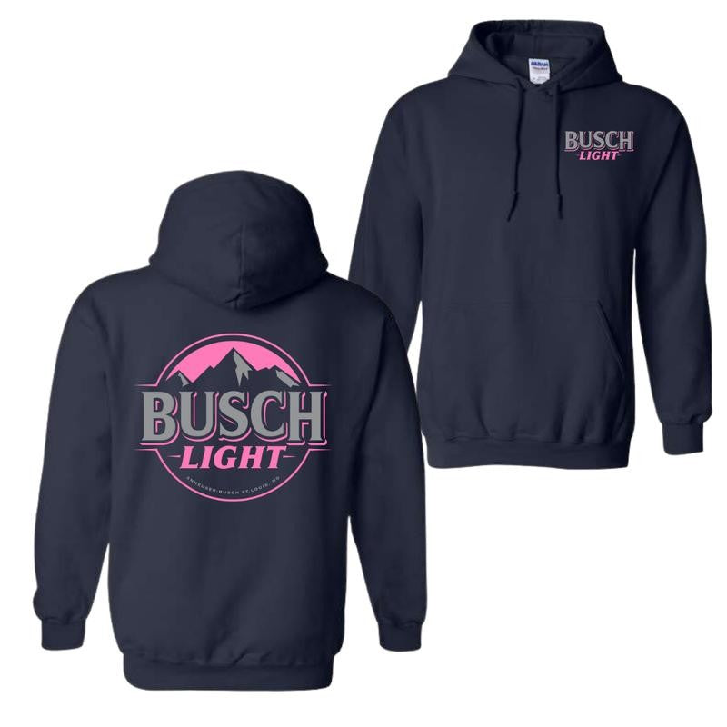 Busch Light Pink Unisex Hoodie, Funny Busch Beer Shirt, For Men, For Women