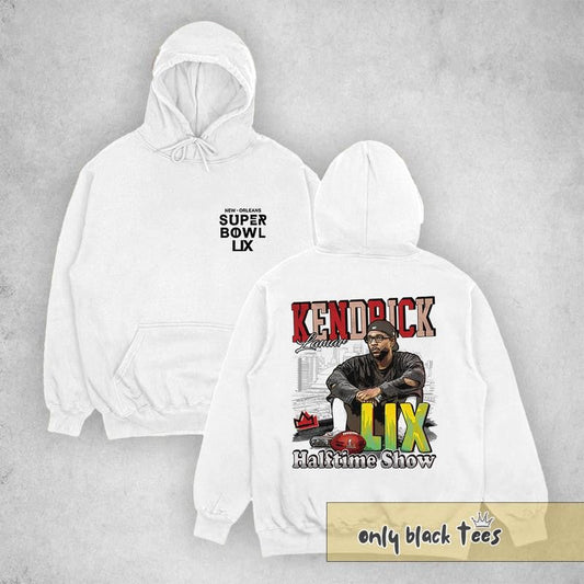 Kendrick SB 2025 Hoodie, Unisex Hoodie Sweatshirt T-shirt, Two-sided Unisex Cotton Hoodie, Kendrick, GNX, Gifts For Fans