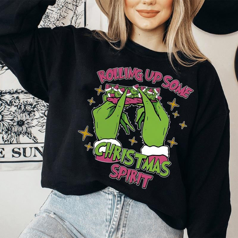 Christmas Spirit Funny Gr Sweatshirt Gift