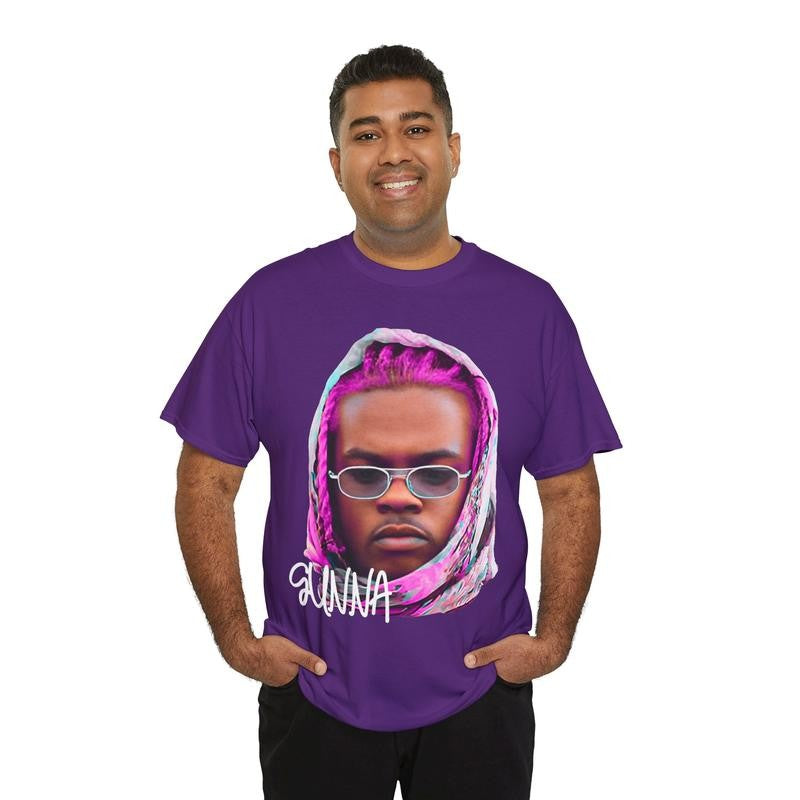Gunna Inspired HipHop Graphic Tee Casual Classic Cotton Menswear Retro Shirt T-Shirt Top Vintage Streetwear Tshirt Comfy Crewneck