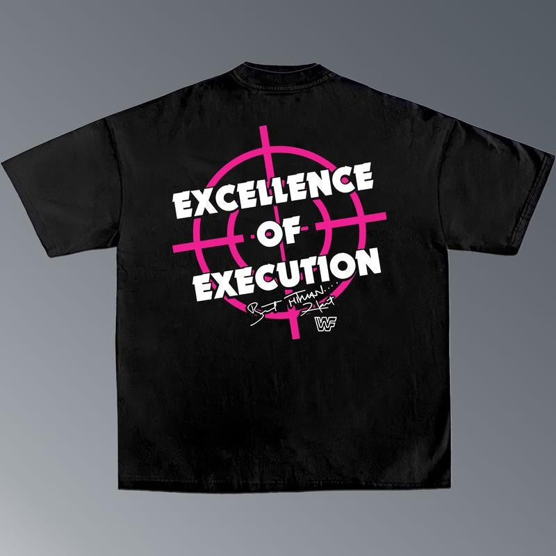 BRET HITMAN HART-JUMBO SHARPSHOOTER Wrestling Tee, Wrestling Graphic Tee, WWE Shirt,  Sports T-shirt, Wrestling Gift, Gift for Him Gift For Her