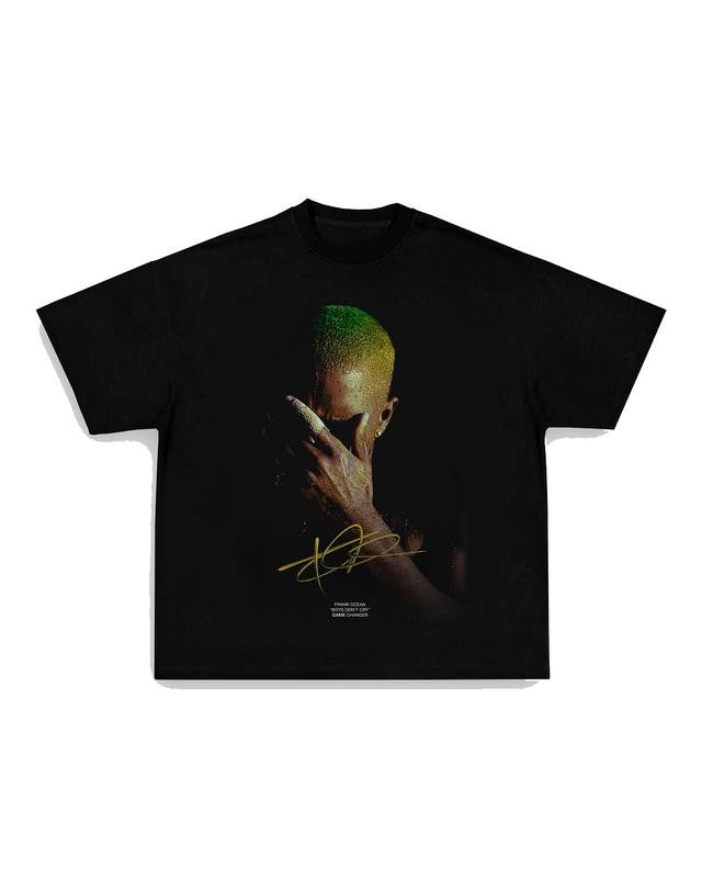 BLOND TEE Print Short Sleeve Graphic Unisex T-Shirt Menswear Top