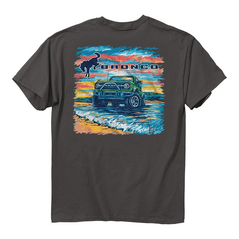Ford Bronco - Beach T-shirt, Trendy Fashion Available, Gender-neutral Clothing Selections For Men And Women, Functional And Practical Attire, Unisex