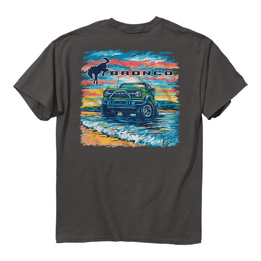 Ford Bronco - Beach T-shirt, Trendy Fashion Available, Gender-neutral Clothing Selections For Men And Women, Functional And Practical Attire, Unisex