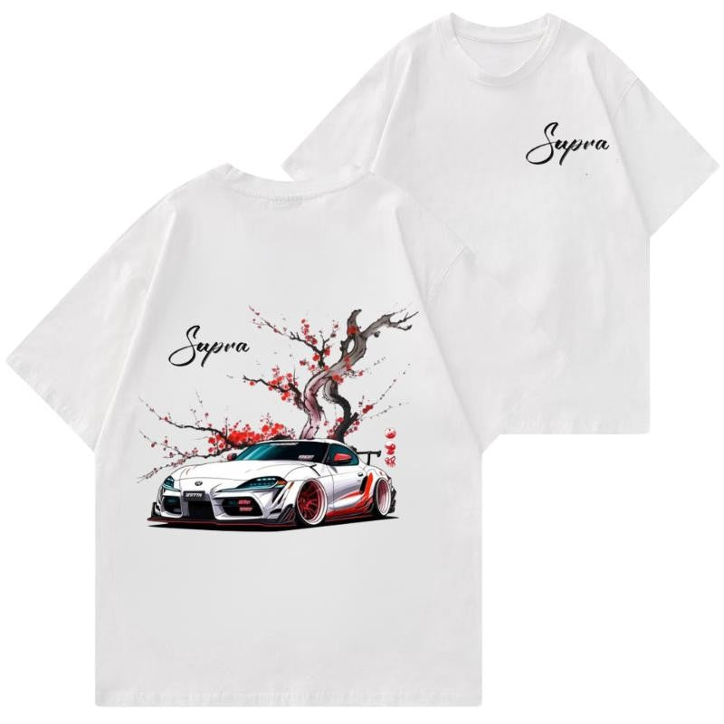 Supra MK5 2 side T-shirt, Hoodie, Sweater, Shirt For Men, for Women, Car Enthusiast Shirt, Car Clothing Classic Cotton graphic  hoodies