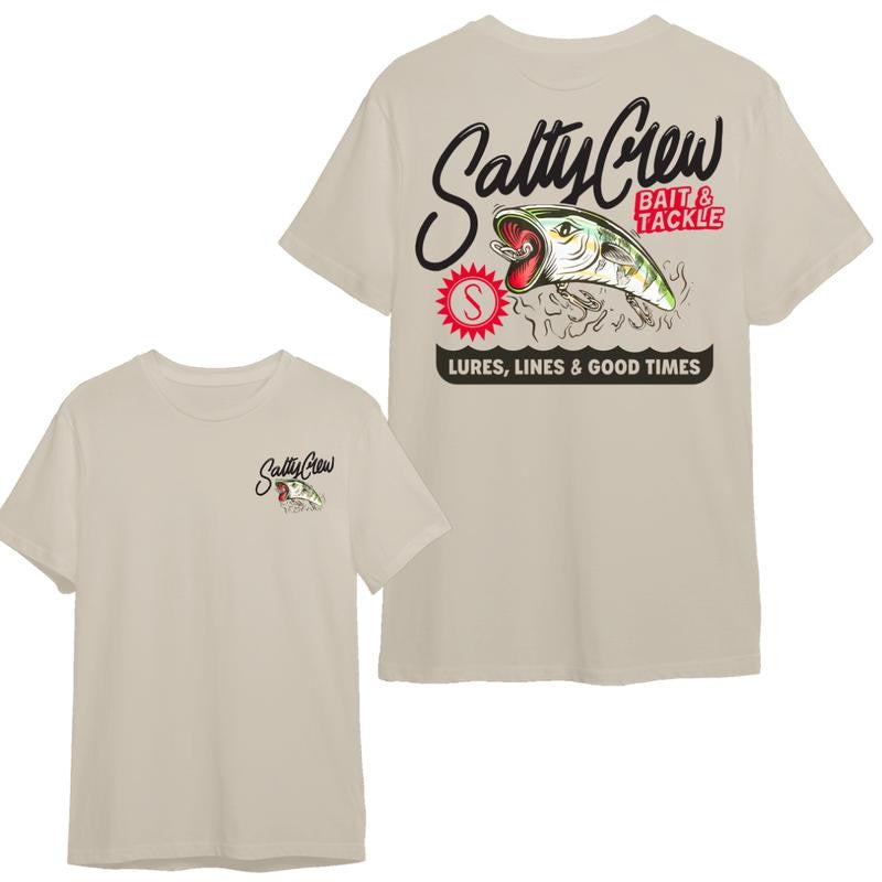 Salty Crew Castoff Standard T-Shirt/Hoodie Vintage for Men and Women, Unisex Vintage Crewneck Tee - Casual, Menswear