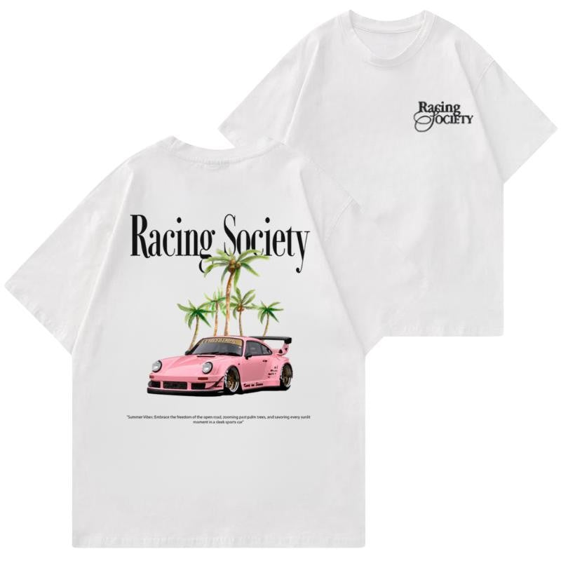 Porsche Racing Society 2 side T-shirt, Hoodie, Sweater, Shirt For Men, for Women, Car Enthusiast Shirt, Car Clothing Classic Cotton graphic  hoodies