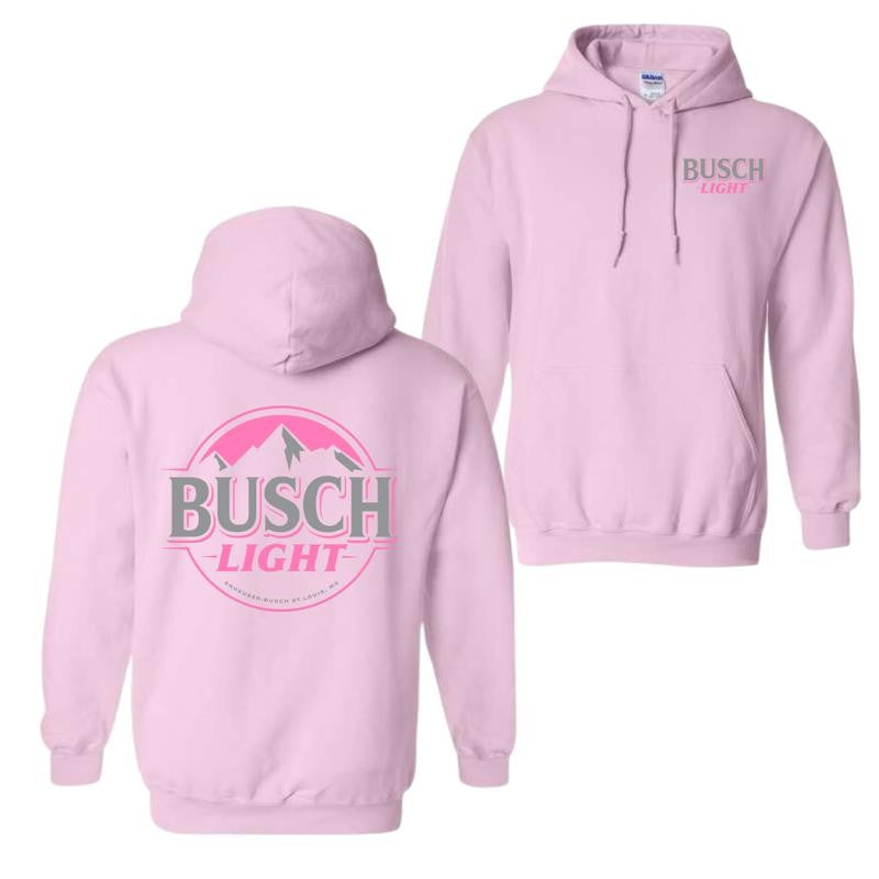 Busch Light Pink Unisex Hoodie, Funny Busch Beer Shirt, For Men, For Women