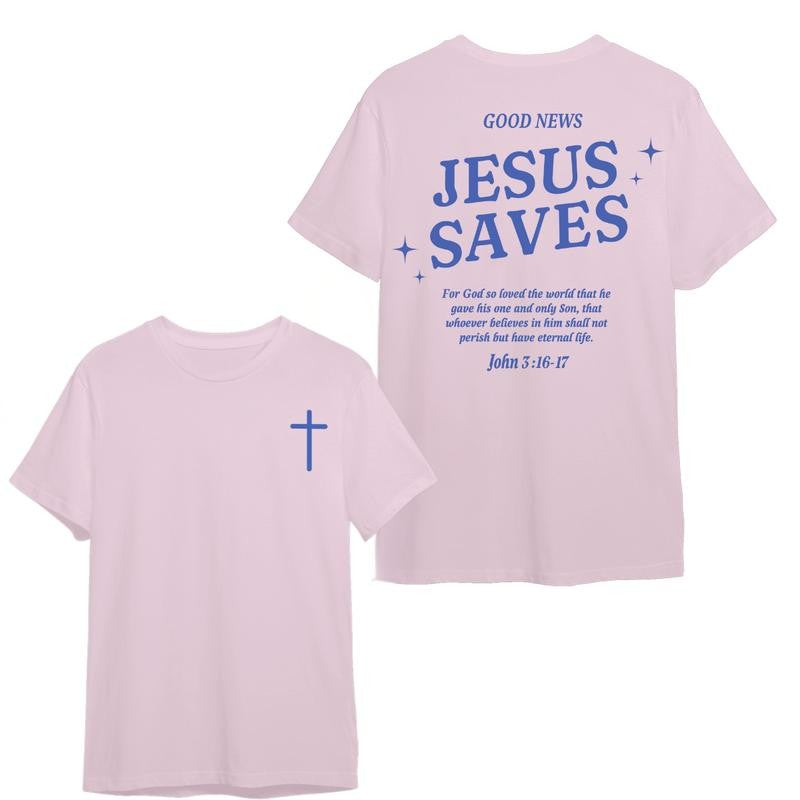 Christian T-Shirt/Hoodie Jesus Saves T-Shirt/Hoodie, Unisex T-Shirt for men and women, Vintage Sport Pullover