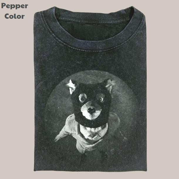 Retro Funny Vintage Graphic Tee, Mask Fox T-Shirt, Unisex Meme Cringe Funny Dumb Shirt, Menswear Womenswear Streetwear