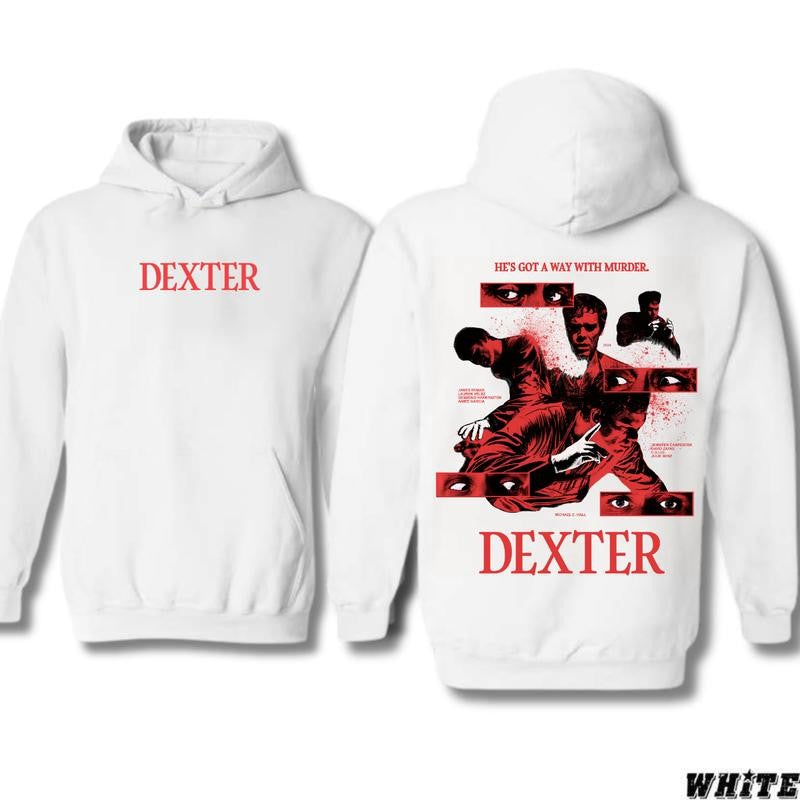 Dexter Hes Got A Way With Murder T-shirt/Hoodie Dexter Morgan T-shirt/Hoodie Vintage Style Unisex T-shirt/Hoodie, Vintage for Men and Women