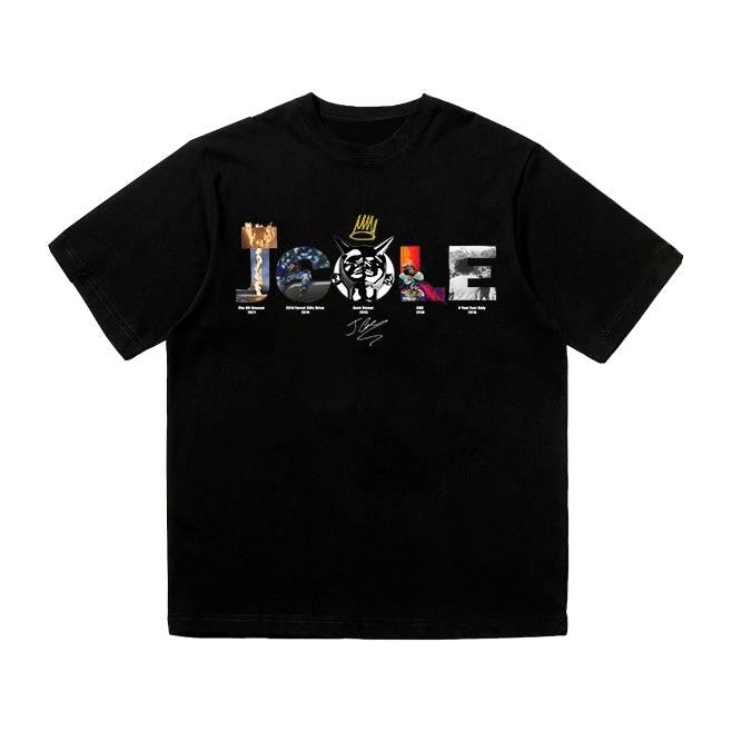 J Cole Albums Vintage Rap Tracklist Shirt