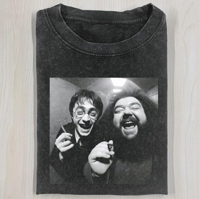 HARRY POTTER SMOKING SHIRT, HARRY POTTER Funny Tee, Movie Shirt, Halloween Shirt, Unisex T-Shirt, Gift For Men Women