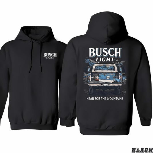 Busch Light - Truck Cooler Hoodie, Unisex Design, Gender Fluid Fashion, From Classic To Bright, Classic Cotton, Menswear Unisex, Unisex