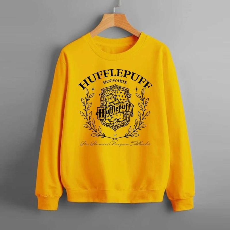 HP Vintage Wizard  Houses Sweatshirt, Wizard Houses Unisex Shirt, Potterhead Shirt, Hogwarts Hoodie, gift for fan, Cotton Fit, For Men, Womenswear potterhead gift potterhead sweater harry potter