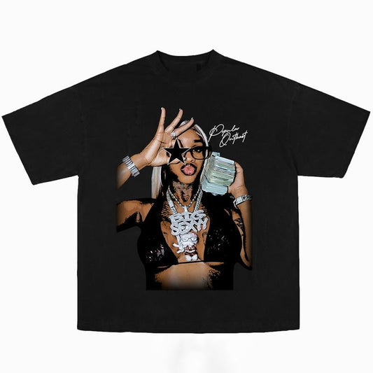 Sexxy Redd Star Cute Graphic Big Face Shirt